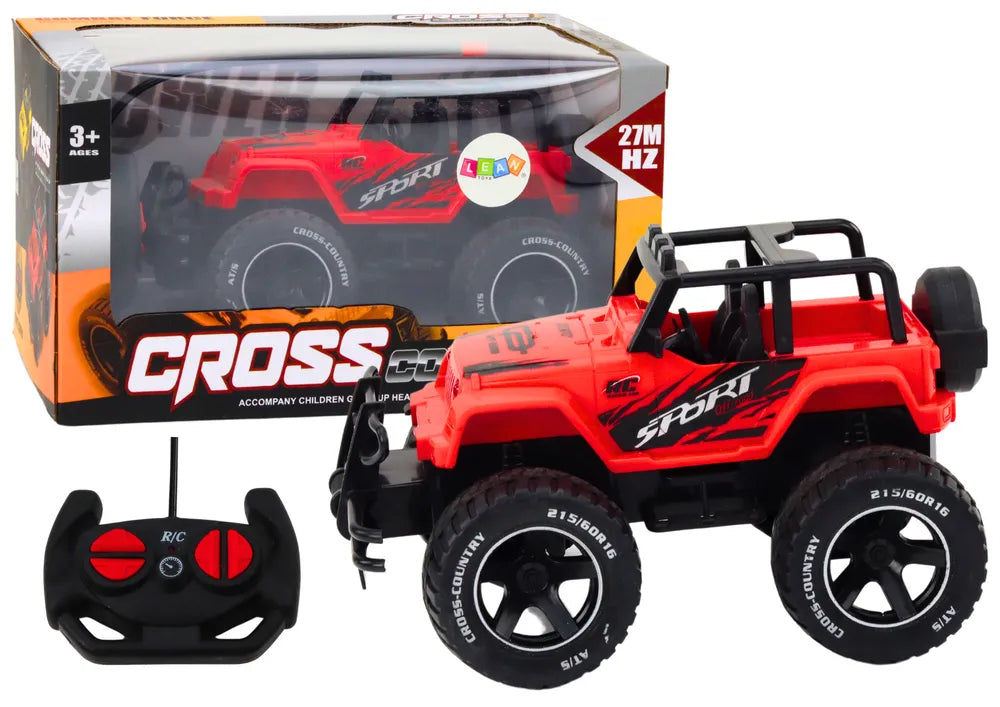 RC bekelės automobilis 1:18 raudonas